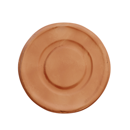 Free Circle Dalgona Candy  3D Icon