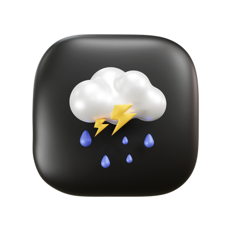 Free Clima lluvioso  3D Icon