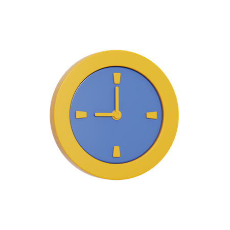 Free Clock  3D Icon