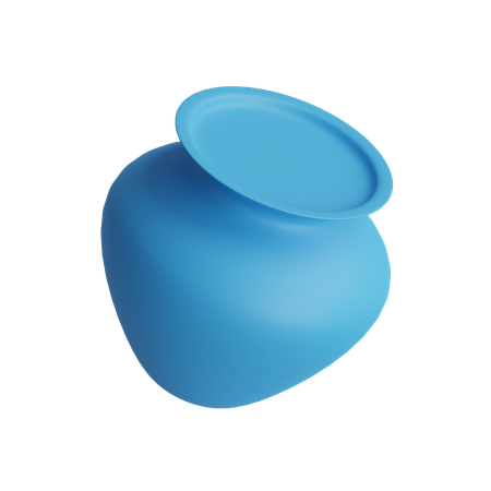 Free Close Faced Pot  3D Icon