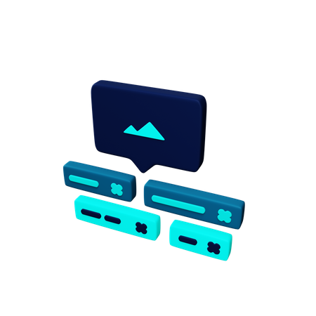 Free Closed captions  3D Icon