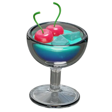 Free Mocktails  3D Icon