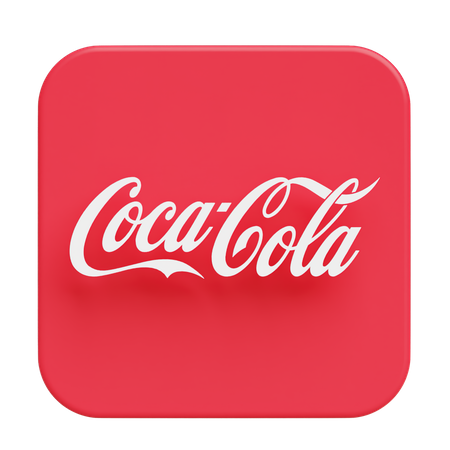 Free Coca Cola  3D Logo