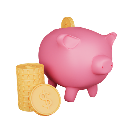 Free Cofrinho  3D Icon