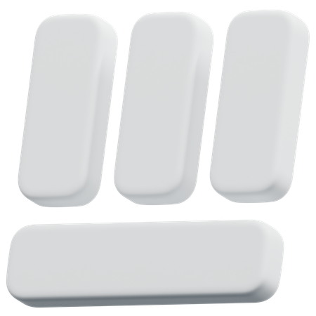 Free Disposition du pied de page de la grille de colonnes  3D Icon