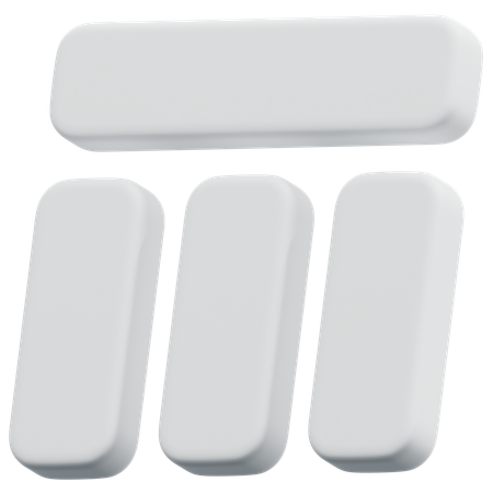 Free Column Layout  3D Icon