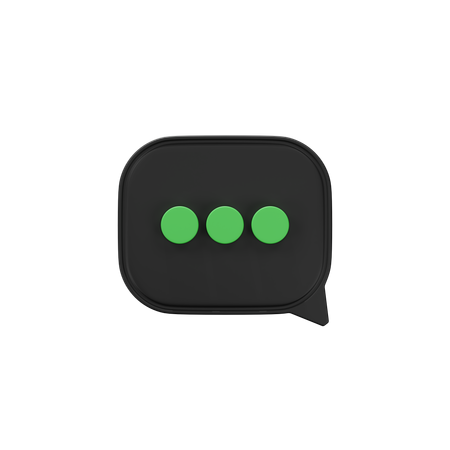 Free Comente  3D Icon