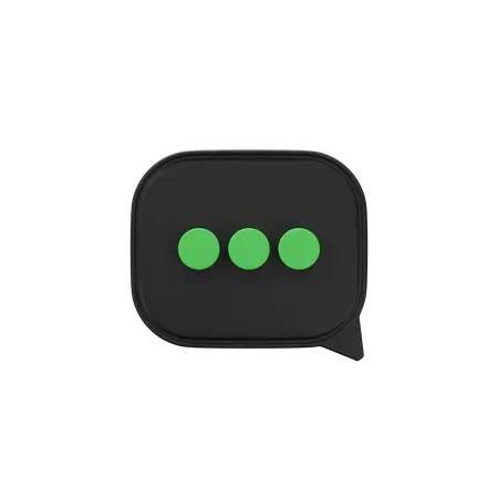 Free コメント  3D Icon