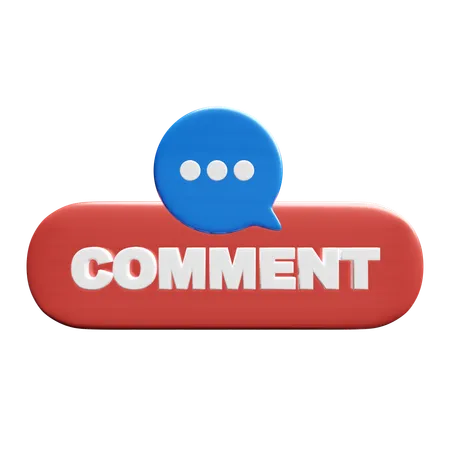 Free Free Comment  3D Icon