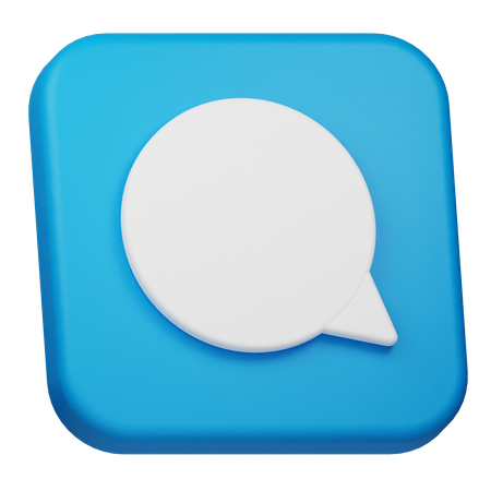 Free Commentaire  3D Icon