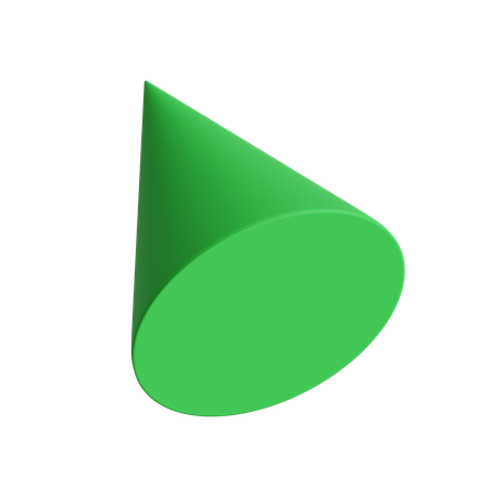 Free Cone  3D Icon