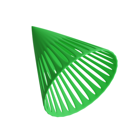 Free Cone de estrutura de arame  3D Icon