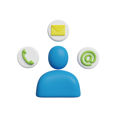 Free Contactez-nous  3D Icon