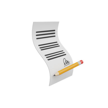 Free Contracter  3D Icon