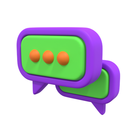 Free Conversando  3D Icon