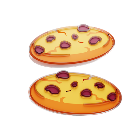 Free Cookies  3D Icon
