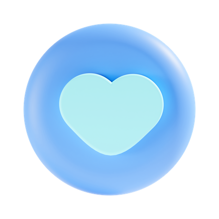 Free Coração  3D Icon