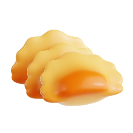 Free Cornish Pasty (Korbpastete)  3D Icon