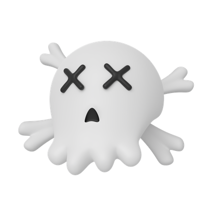 Free Crânio 3D Icon