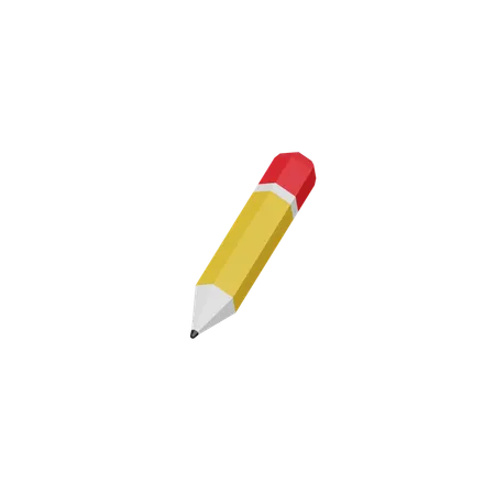 Free Crayon  3D Icon