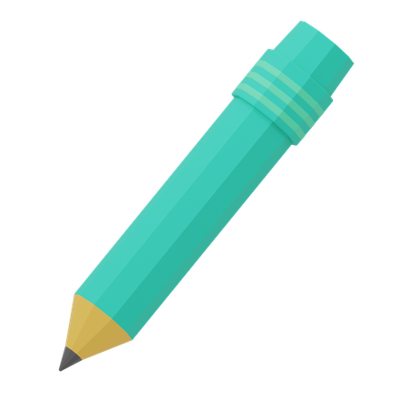 Free Crayon  3D Icon