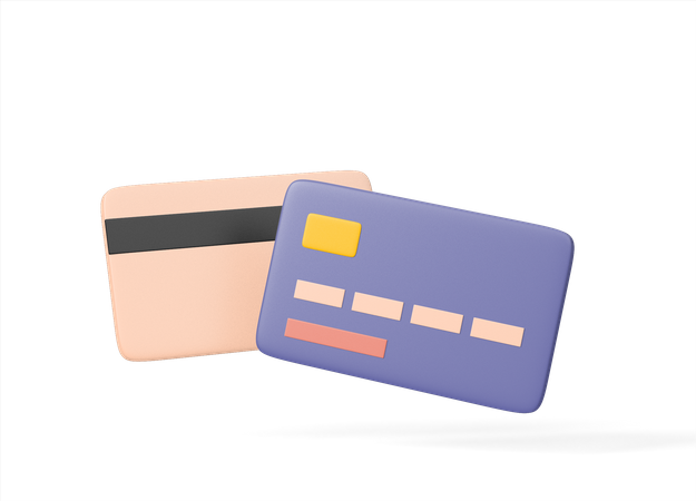 Free Credit Card  3D Icon