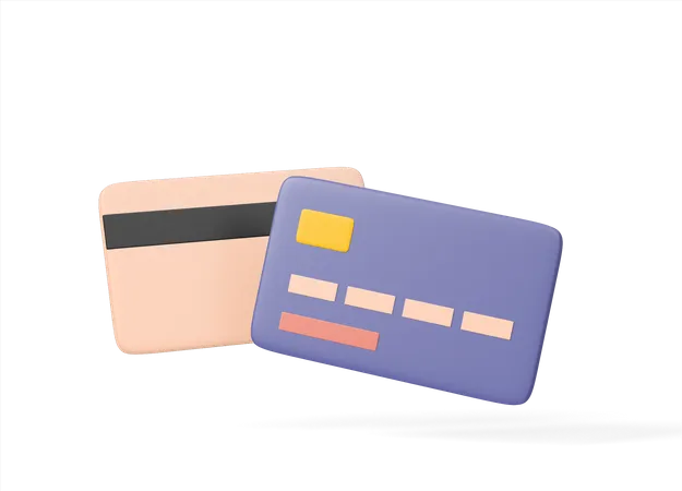 Free Credit Card  3D Icon