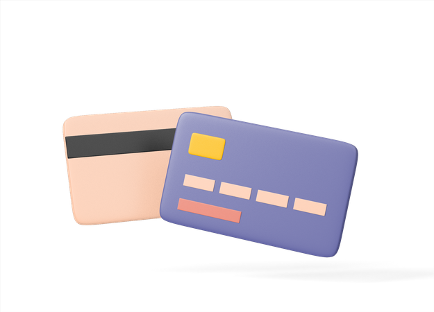 Free Credit Card  3D Icon