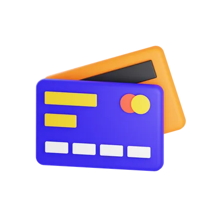 Free Credit Card  3D Illustration