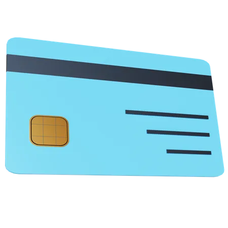 Free Credit Card  3D Icon