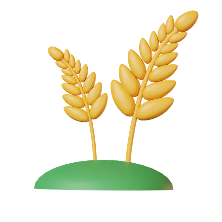 Free Crops  3D Icon