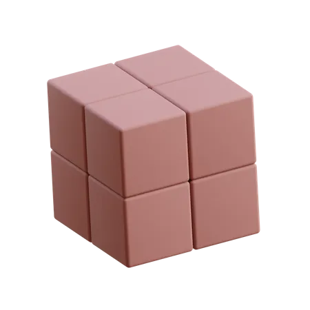 Free Cubo apilado  3D Icon