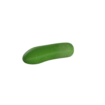Free Cucumber  3D Icon