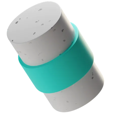 Free Cylinder  3D Icon