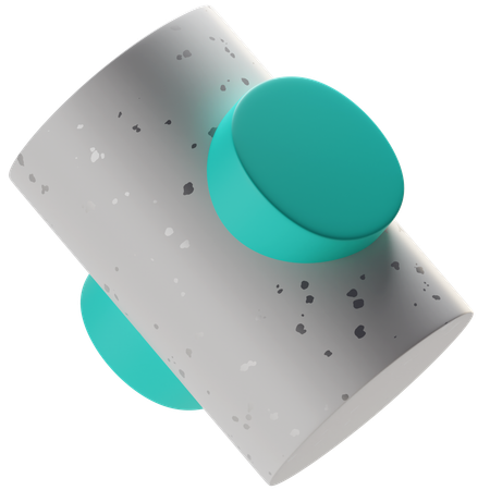 Free Cylinder  3D Icon