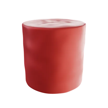 Free Cylinder  3D Illustration