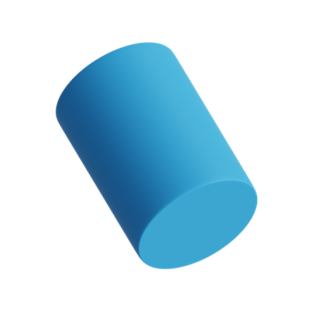 Free Cylinder  3D Illustration