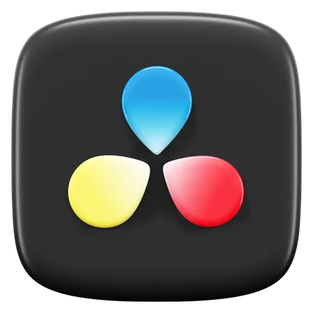 Free Advanced Color Correction And Video Editing Software 3D Icon