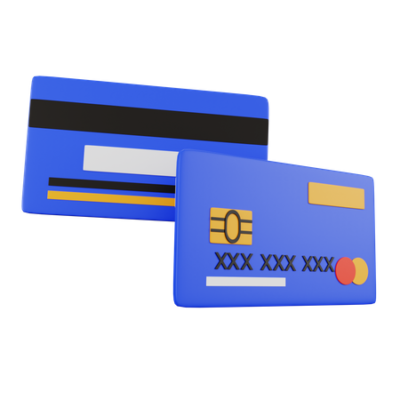 Free Debit Card  3D Illustration