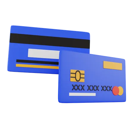 Free Debit Card  3D Illustration