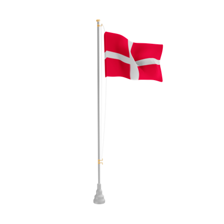Free Denmark  3D Icon
