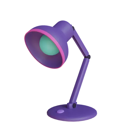 Free Desk Lamp  3D Illustration