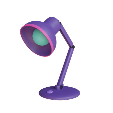 Free Desk Lamp 3D Illustration