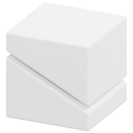Free Diagonal Cut Block  3D Icon