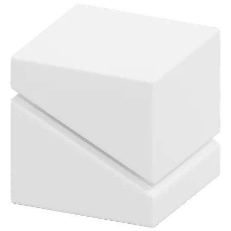 Free Diagonal Cut Block  3D Icon