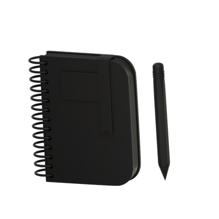 Free Diary  3D Icon
