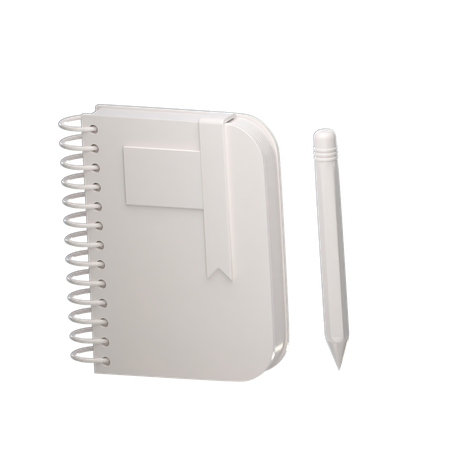Free Diary  3D Icon
