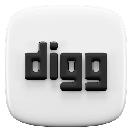 Free Dig  3D Icon