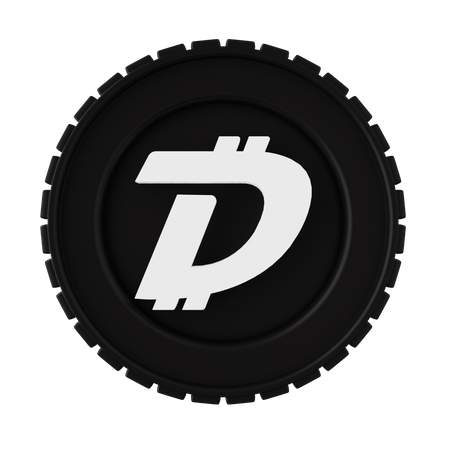 Free Digibyte  3D Illustration