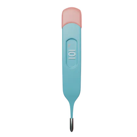 Free Digitales Thermometer  3D Illustration
